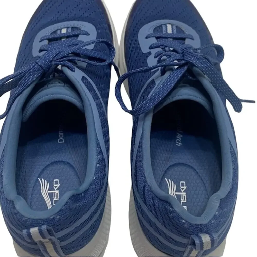 DANSKO Sky Comfort Mesh Women Arch Support Comfort Blue Sneakers | 38/7.5 - Picture 4 of 6